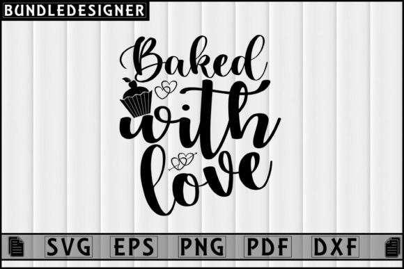 Baked with Love-Kitchen Svg Sublimation Review