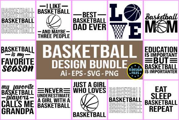 Basketball T-shirt Design Bundle Svg Review