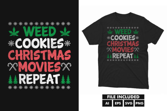 Cannabis Weed T-Shirt Vector SVG File Review