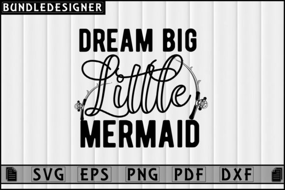 Dream Big Little Mermaid-svg Sublimation Review