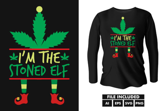 Elf Weed Cannabis Christmas SVG T-shirt Review