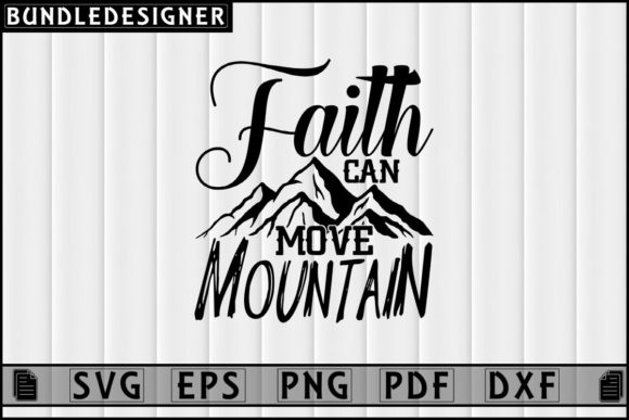 Faith Can Move Mountain-Svg Sublimation Review