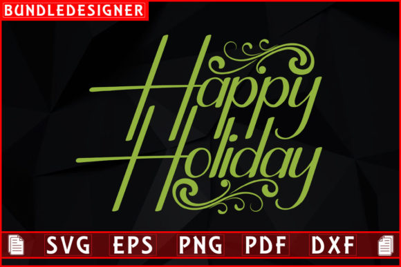 Happy Holiday-Svg T-shirt Sublimation Review