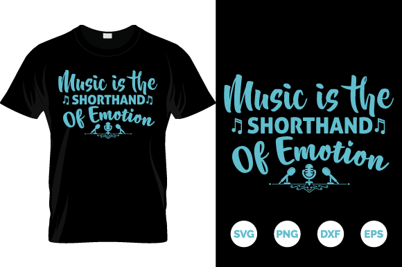 Music Tshirt Design EPS, SVG, PNG, DXF Review