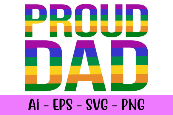 Proud Dad Pride T-shirt Svg Review