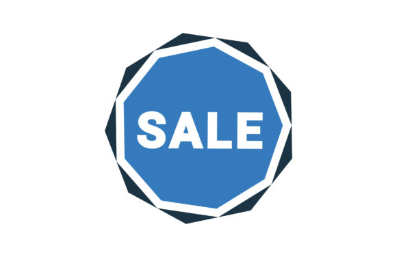 Sale Sticker, Sign, Symbol Icon Embroidery Review