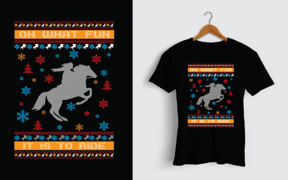 Ugly Christmas Sweater T-Shirt Design Review